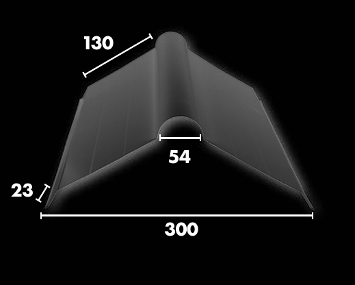 Roll Top Ridge Capping